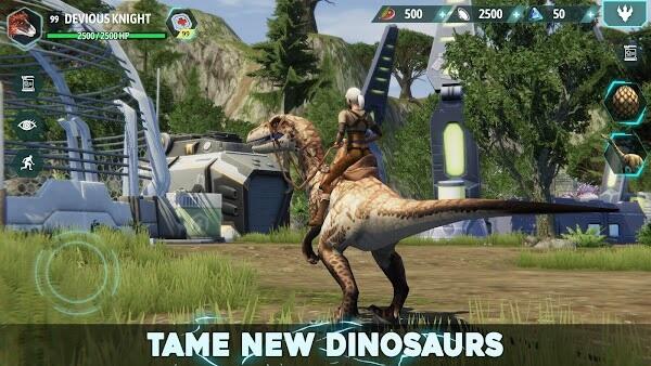 dino tamers mod apk unlocked all dinosaurs