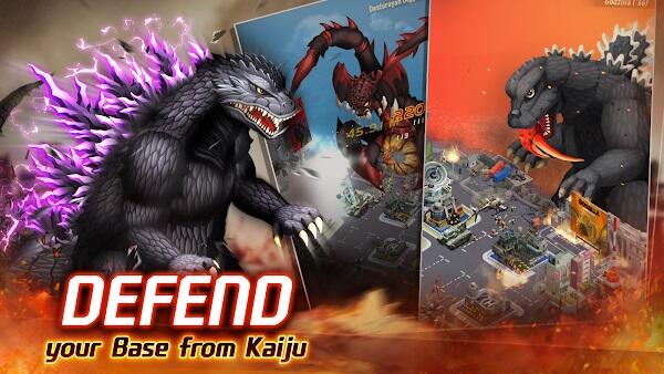 godzilla defense force mod apk