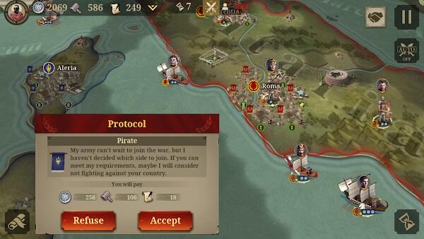 great conqueror rome mod apk premium generals