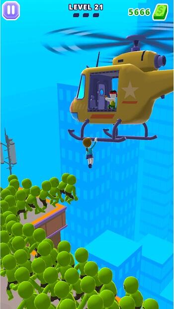 helicopter escape 3d mod apk free shopping