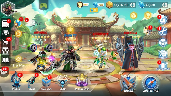 heroes infinity apk for android