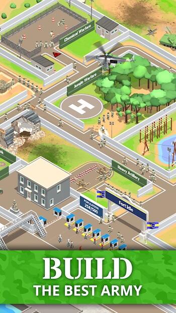 idle army base mod apk