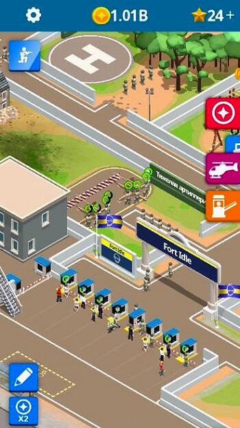 idle army base mod apk free shopping