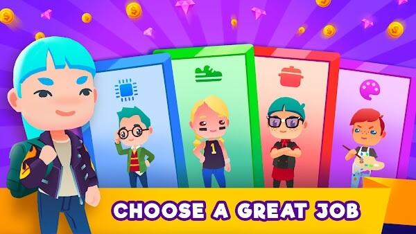 idle life sim mod apk