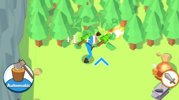 idle lumberjack 3d mod menu apk