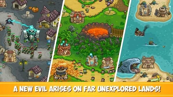 kingdom rush frontiers mod apk all heroes unlocked