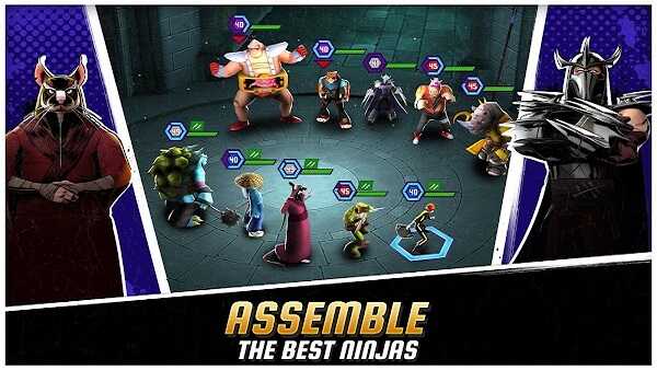 ninja turtles legends mod apk