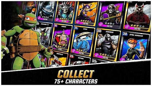 ninja turtles legends mod apk max level 2022