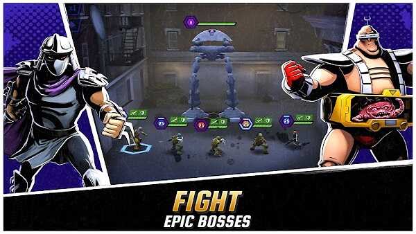 ninja turtles legends mod apk max level