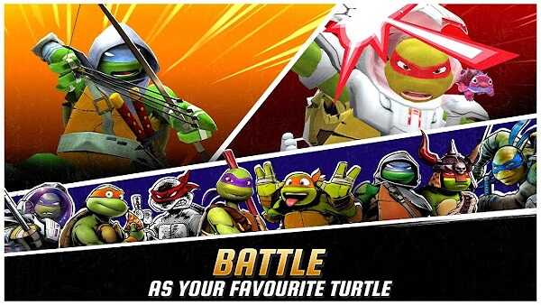 ninja turtles legends mod apk unlock all characters