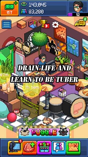 pewdiepie tuber simulator mod apk unlimited views