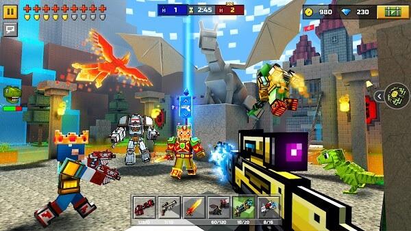 pixel gun 3d mod apk unlimited coins and gems latest version