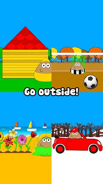 pou mod apk max level