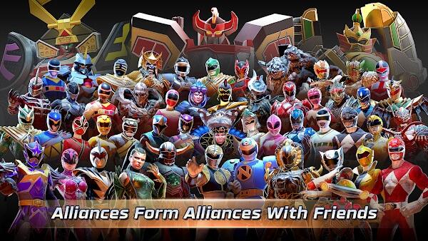 power rangers legacy wars mod apk all heroes unlocked