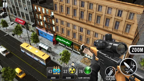 sniper shot 3d mod apk unlimited money and gems