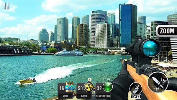 sniper shot 3d mod apk unlimited money