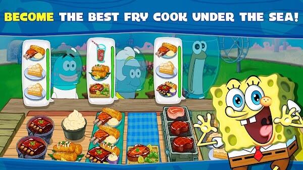 spongebob krusty cook off mod apk