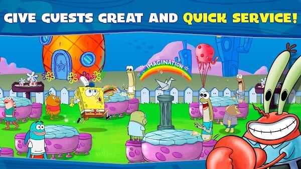 spongebob krusty cook off mod apk unlimited gems