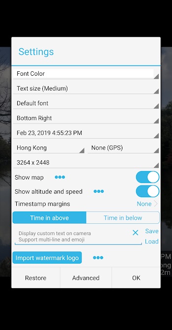 timestamp camera pro free download