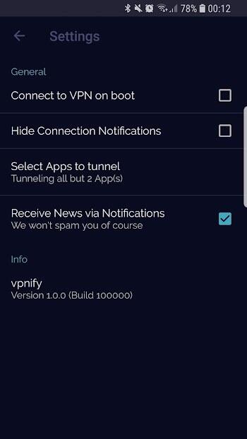 vpnify mod apk old version