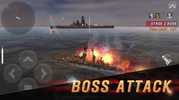 warship battle mod apk all ships unlocked latest version