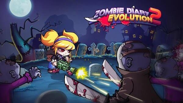 zombie diary 2 mod apk diamond